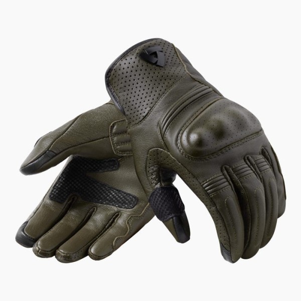 Rev'it! Rev'it Rev'it Monster 3 Leather Gloves - Dark Green